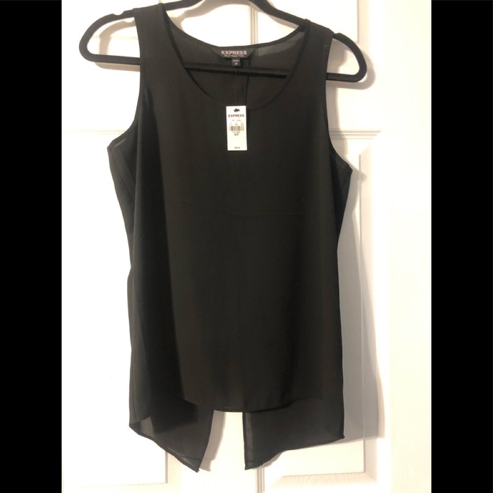 Express Split Back Tank Small Nwt - image 1